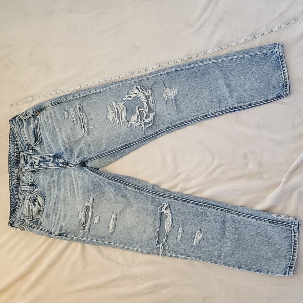 American Eagle Outfitters Tom Girl Distressed Jean